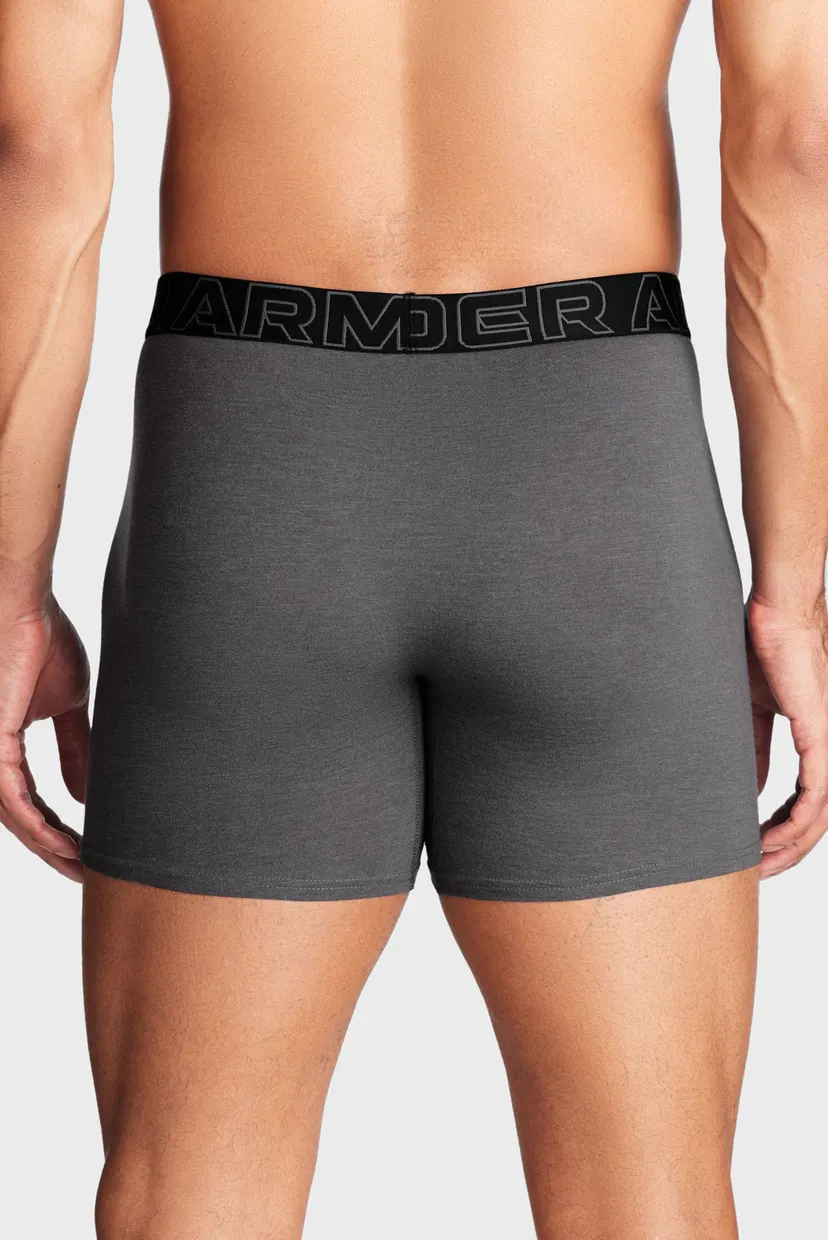 Трусы/Underwear Boxers UA PERFORMANCE COTTON - SOLID 6 3PK 3