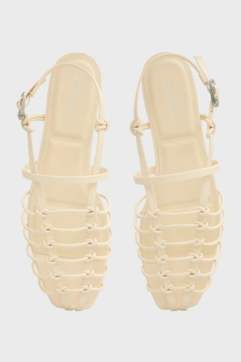 Sandale/SQUARE BALLERINA STRAPPY LTH 4