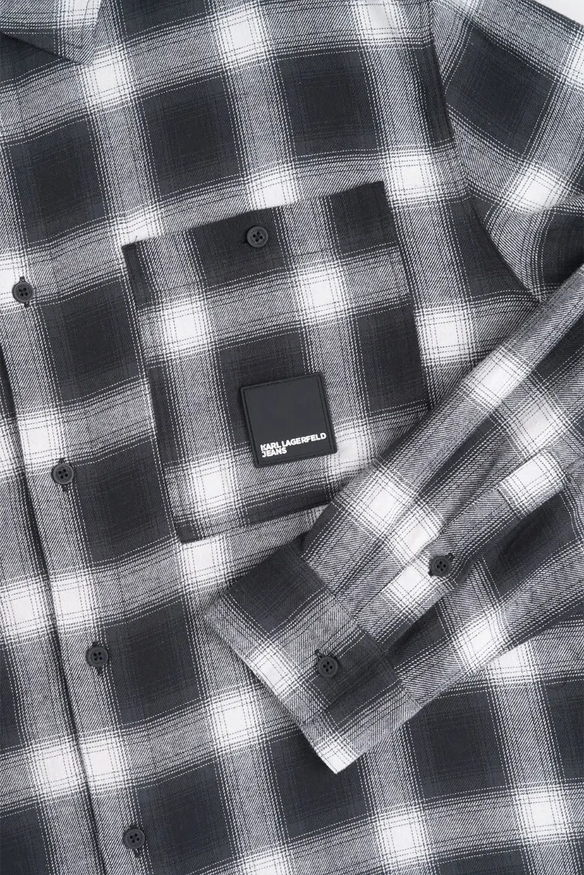 Рубашка/klj plaid overshirt 3