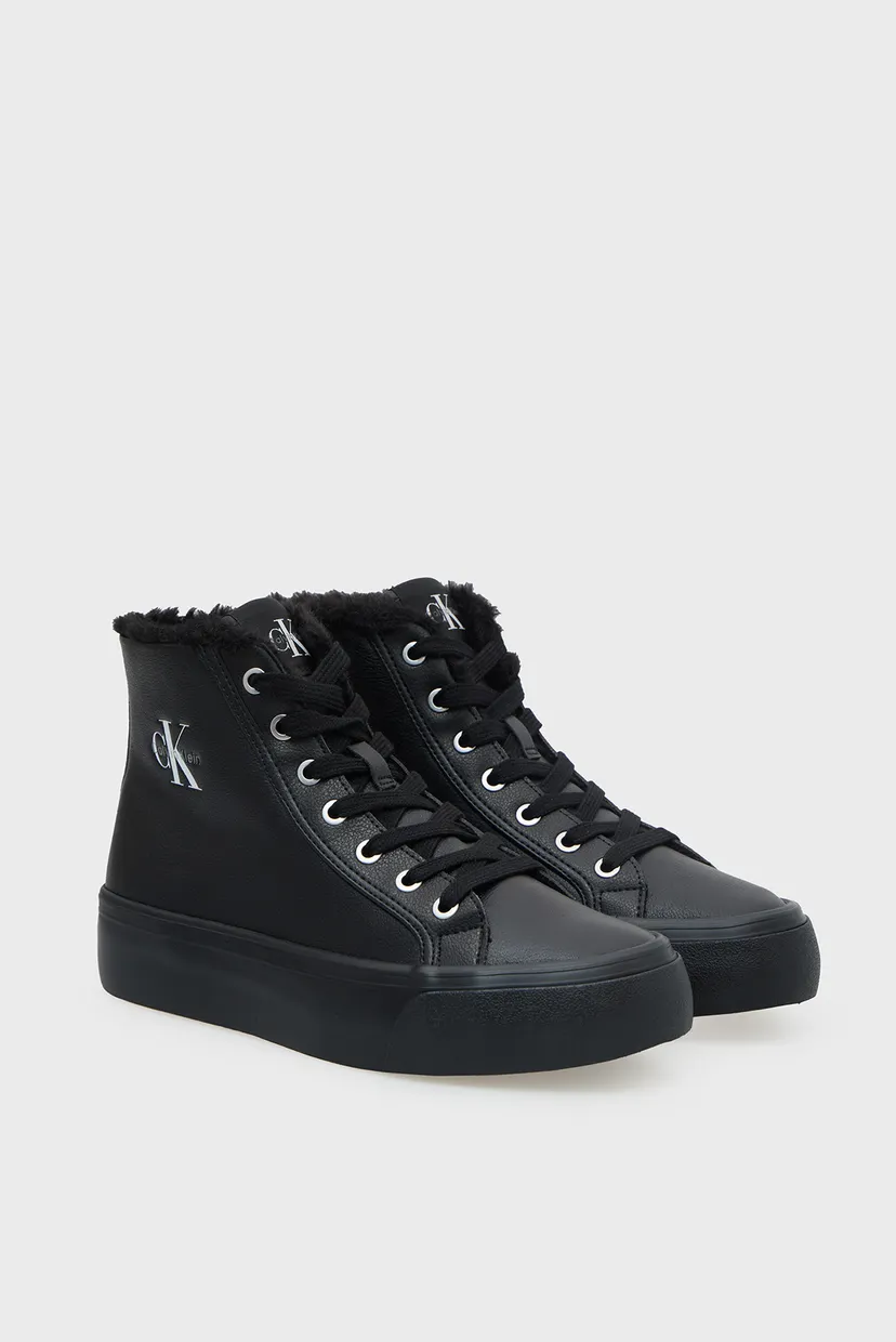 Vârfuri înalte/VULC FLATF MID LACEUP LTH FUR 3
