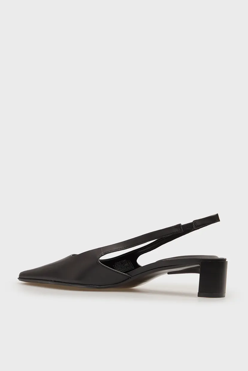 Туфли/SET BACK HEEL PUMP SLINGBACK LTH 5