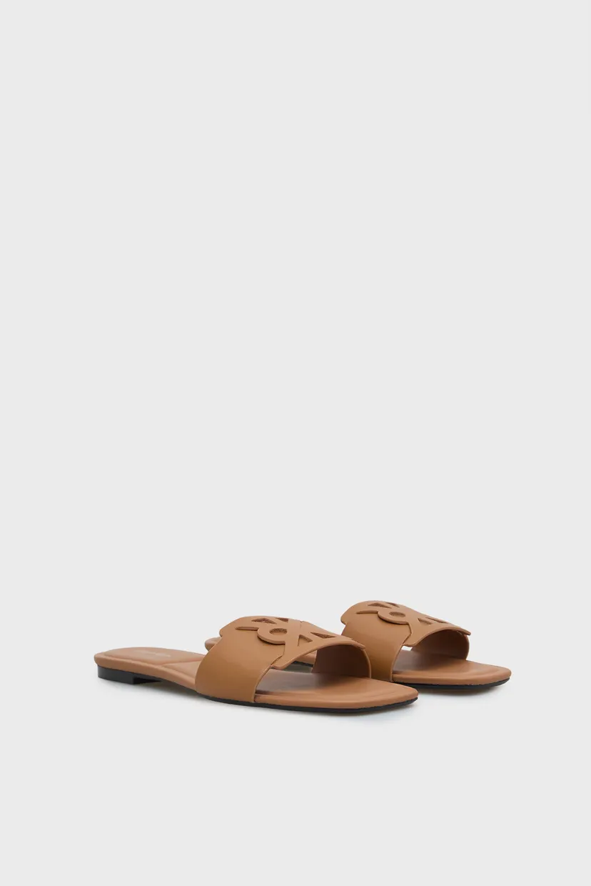 Сандалии/SQUARE FLAT SANDAL EMBLEM 3