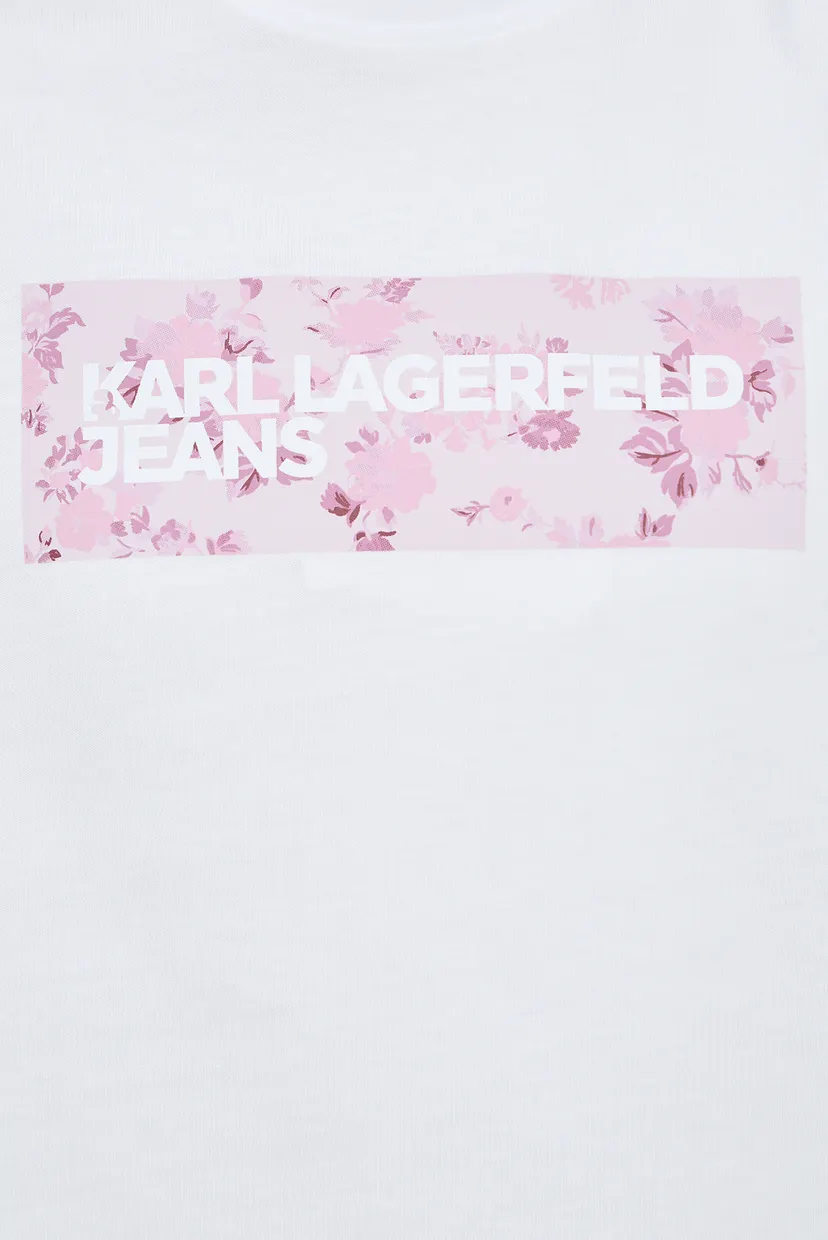 Tricou/KLJ REG FLORAL LOGO TEE 3