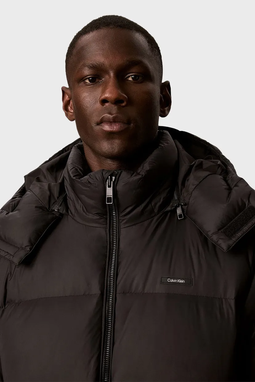 Palton de iarnă/LS NYLON DETACHABLE HOOD DOWN PU 4