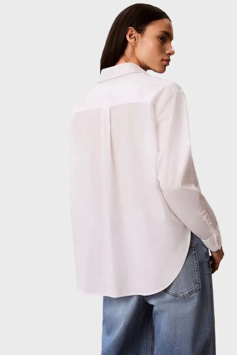 Cămaşă/COTTON POPLIN RELAXED SHIRT 3
