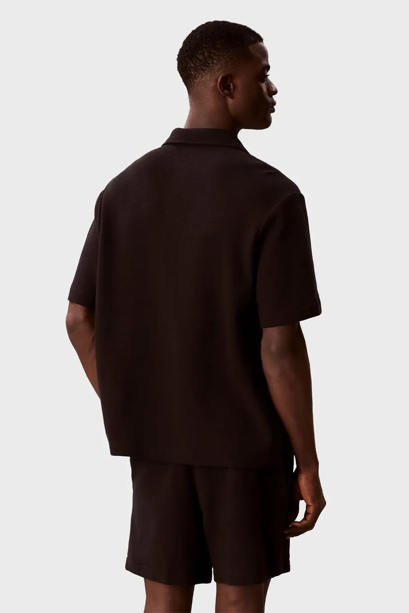 Поло/SS HD COTTON WAFFLE CAMP SHIRT 4