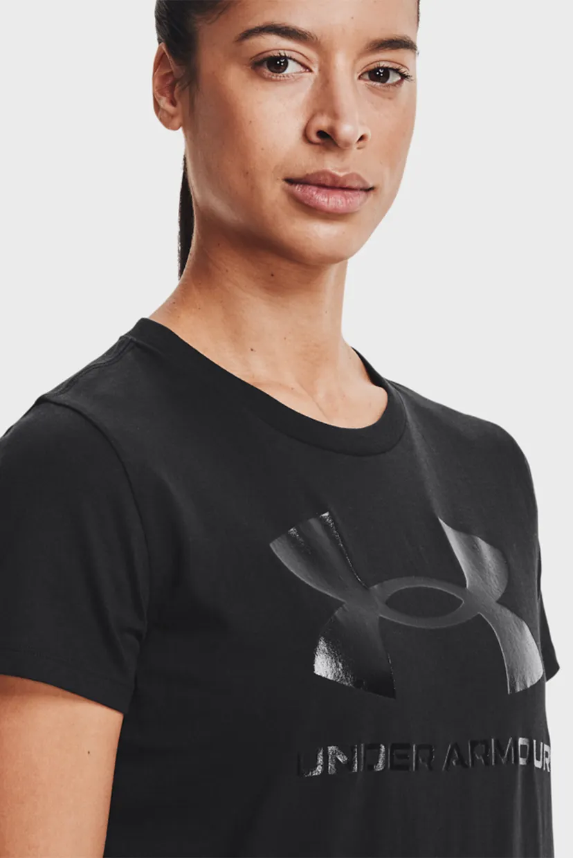 Футболка/UA W SPORTSTYLE LOGO SS 4