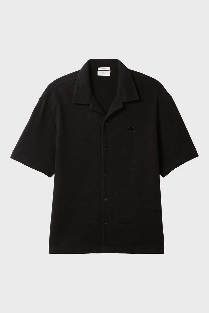 Поло/SS HD COTTON WAFFLE CAMP SHIRT 5