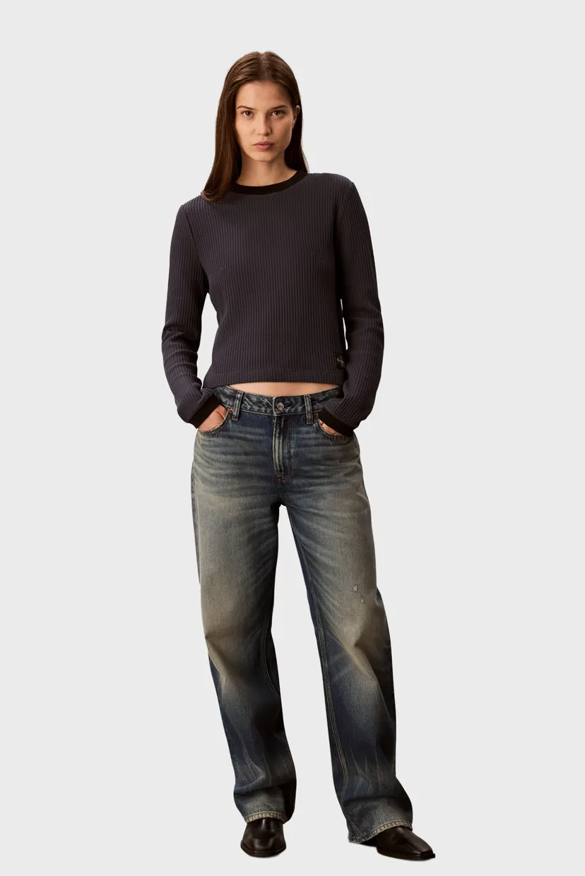 Maneca lunga/LS WAFFLE TEE 5