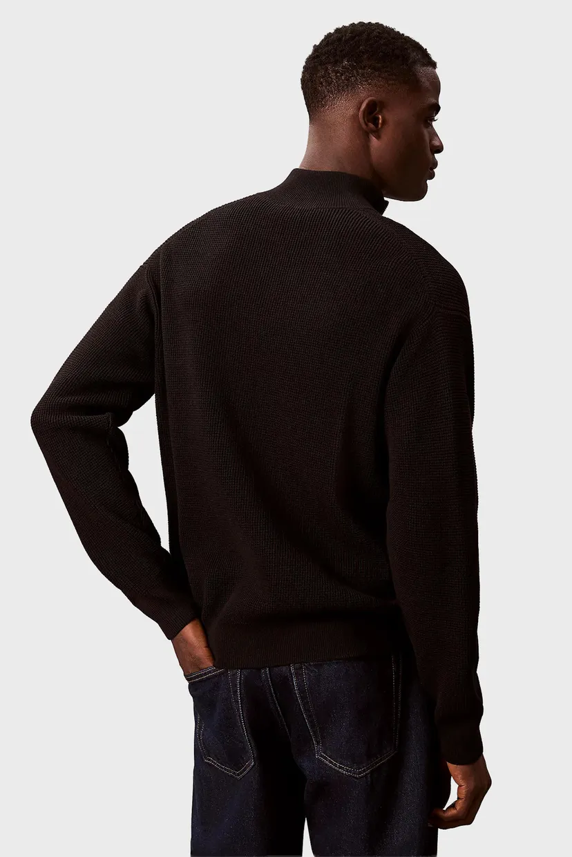 Свитер/LS EZ COTTON WAFFLE QUARTER ZIP 3