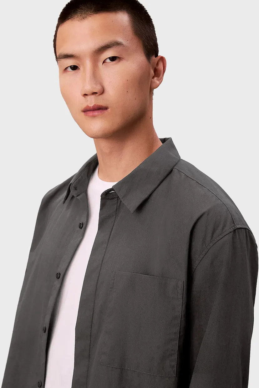 Cămaşă/LS COTTON NYLON RELAXED SHIRT JA 4