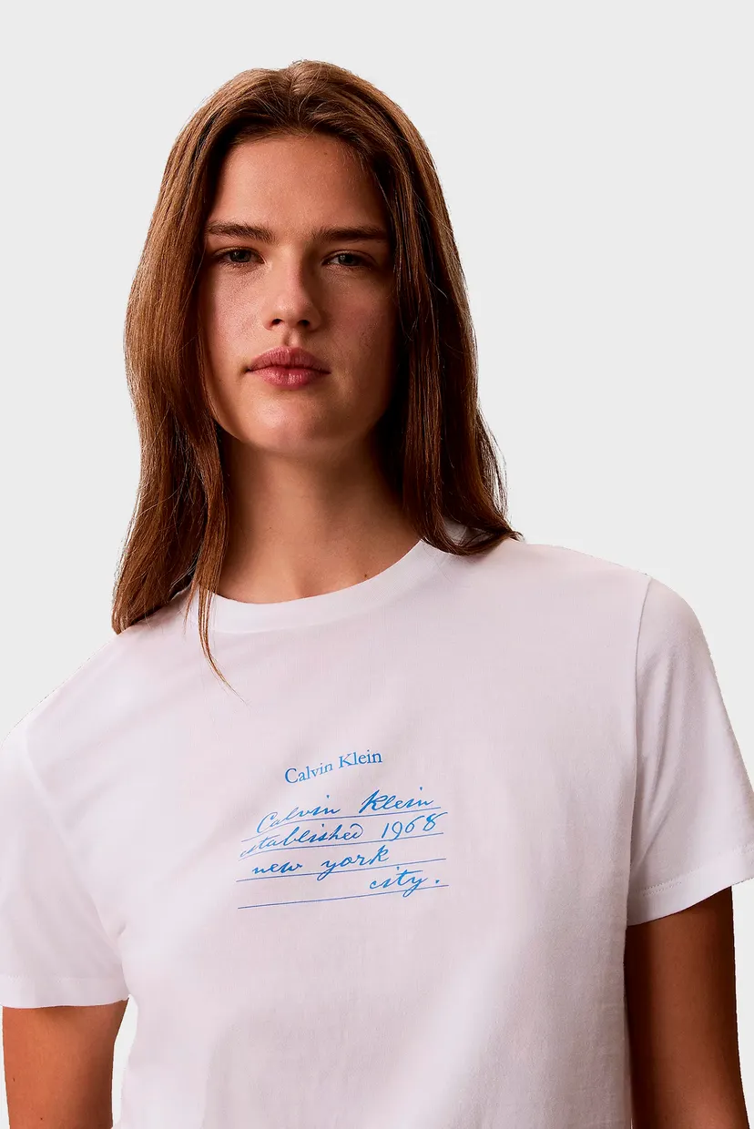 Футболка/SS CLASSIC HANDWRITING LOGO TEE 5