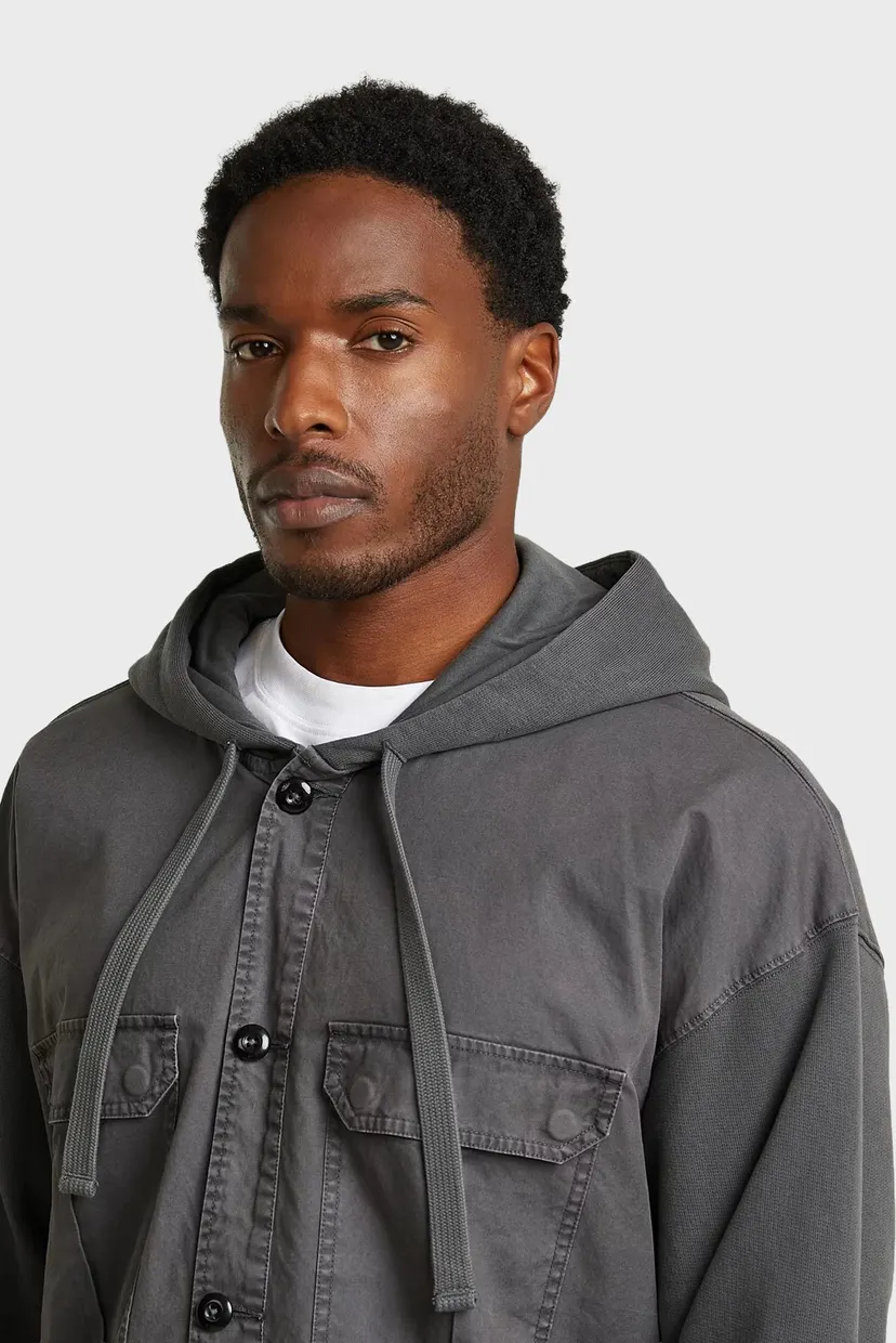 Реглан/Woven mix loose hdd sw overshirt 4
