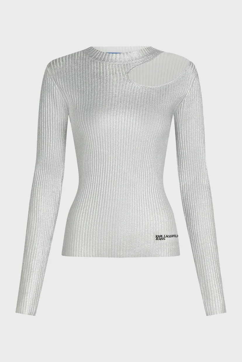 Pulover/klj coated knit sweater 5
