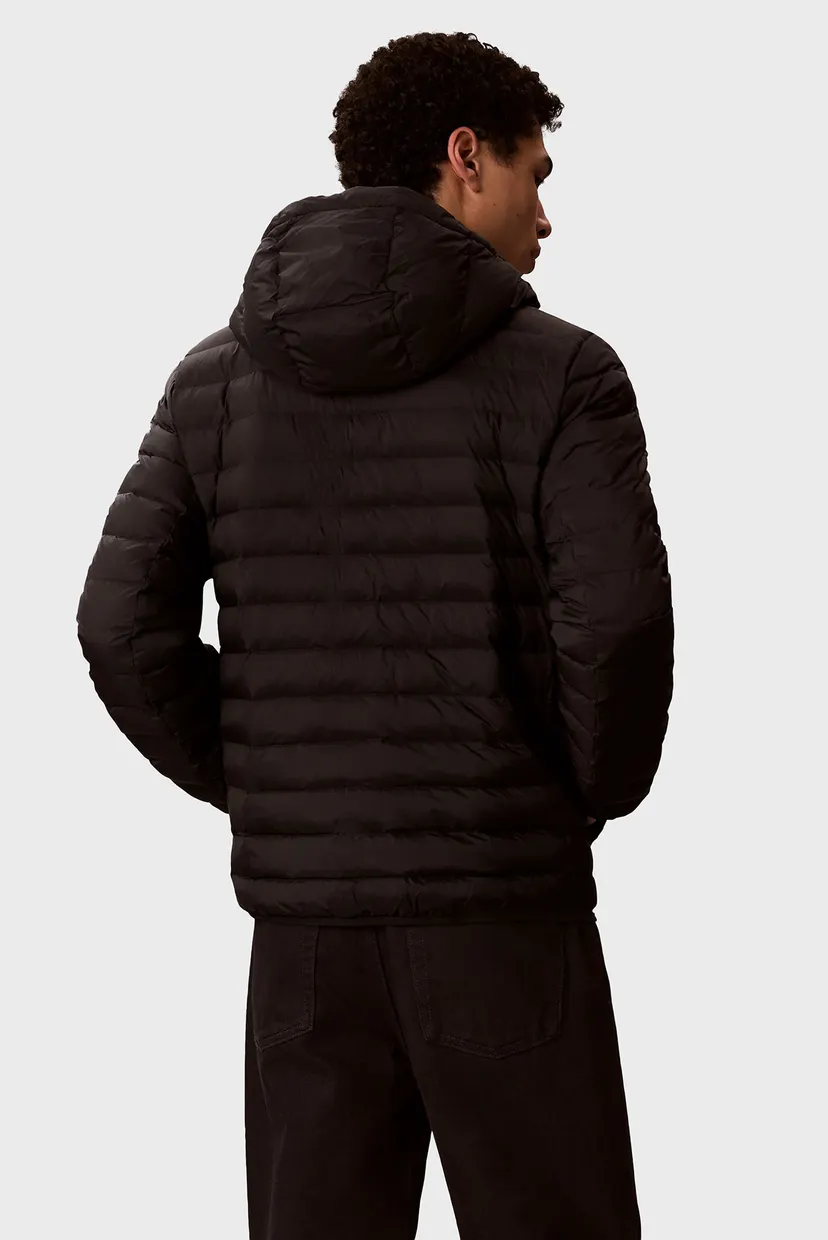Geaca demi-sezon/LS HOODED NYLON CHANNELED PUFFER 4