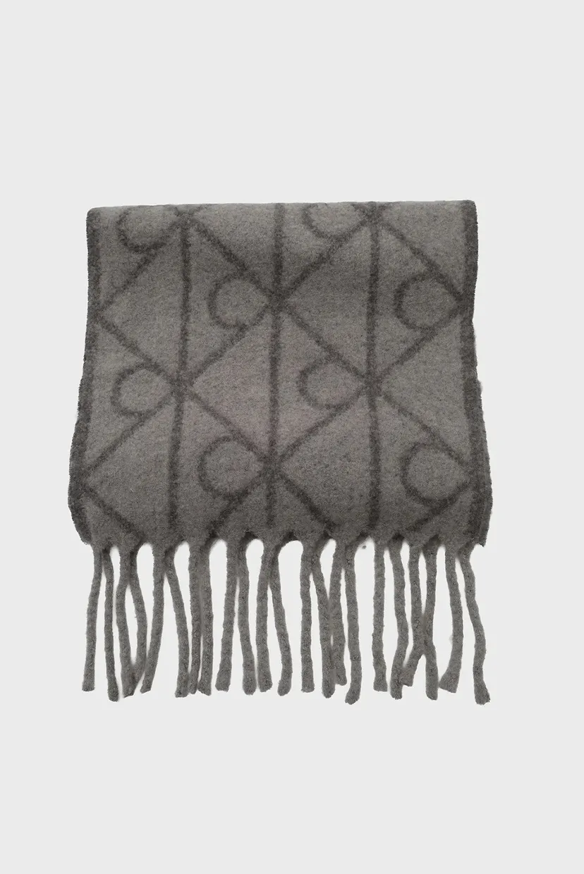 Шарф/EMBLEM AOP BRUSHED HW SCARF 3