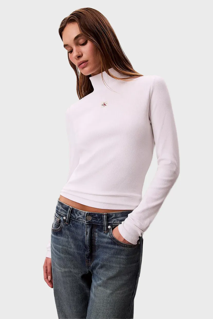 Лонгслив/LS WOVEN LABEL TURTLENECK 4