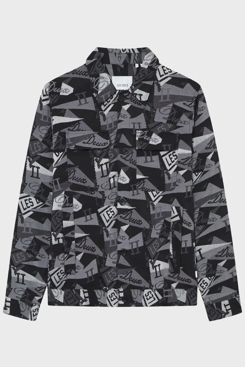 Parca de vant/Nash Flag Jacquard Overshirt 4