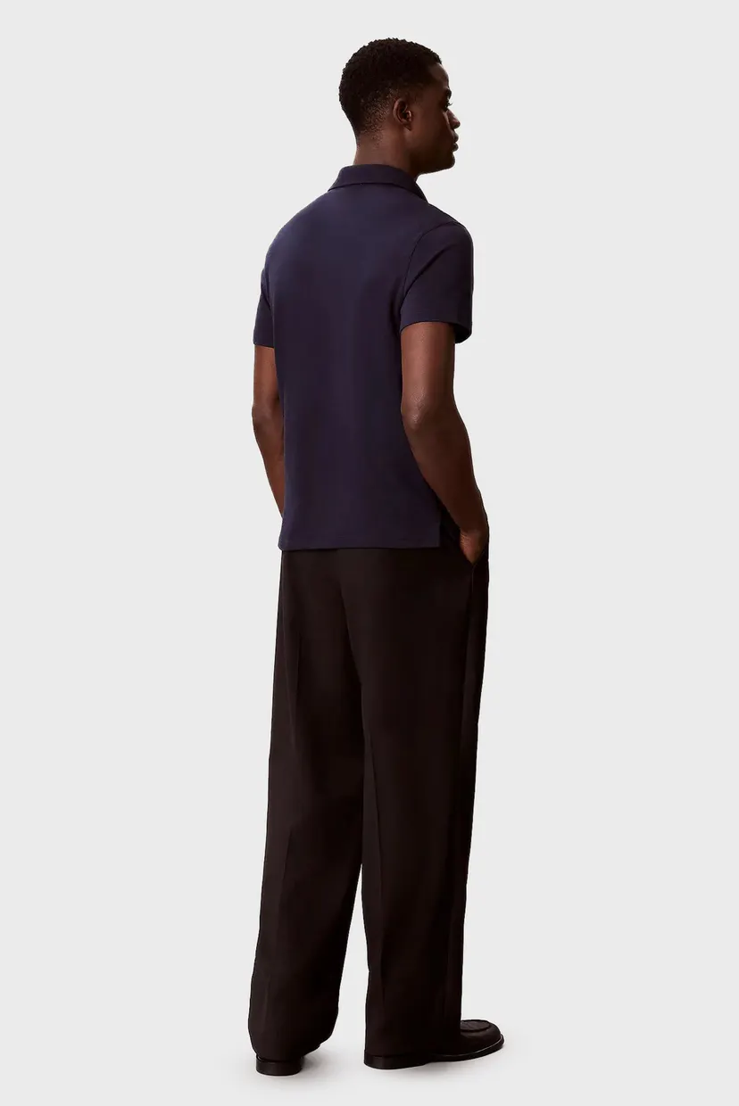 Polo/SS SLIM SUPIMA LOGO PATCH POLO 3