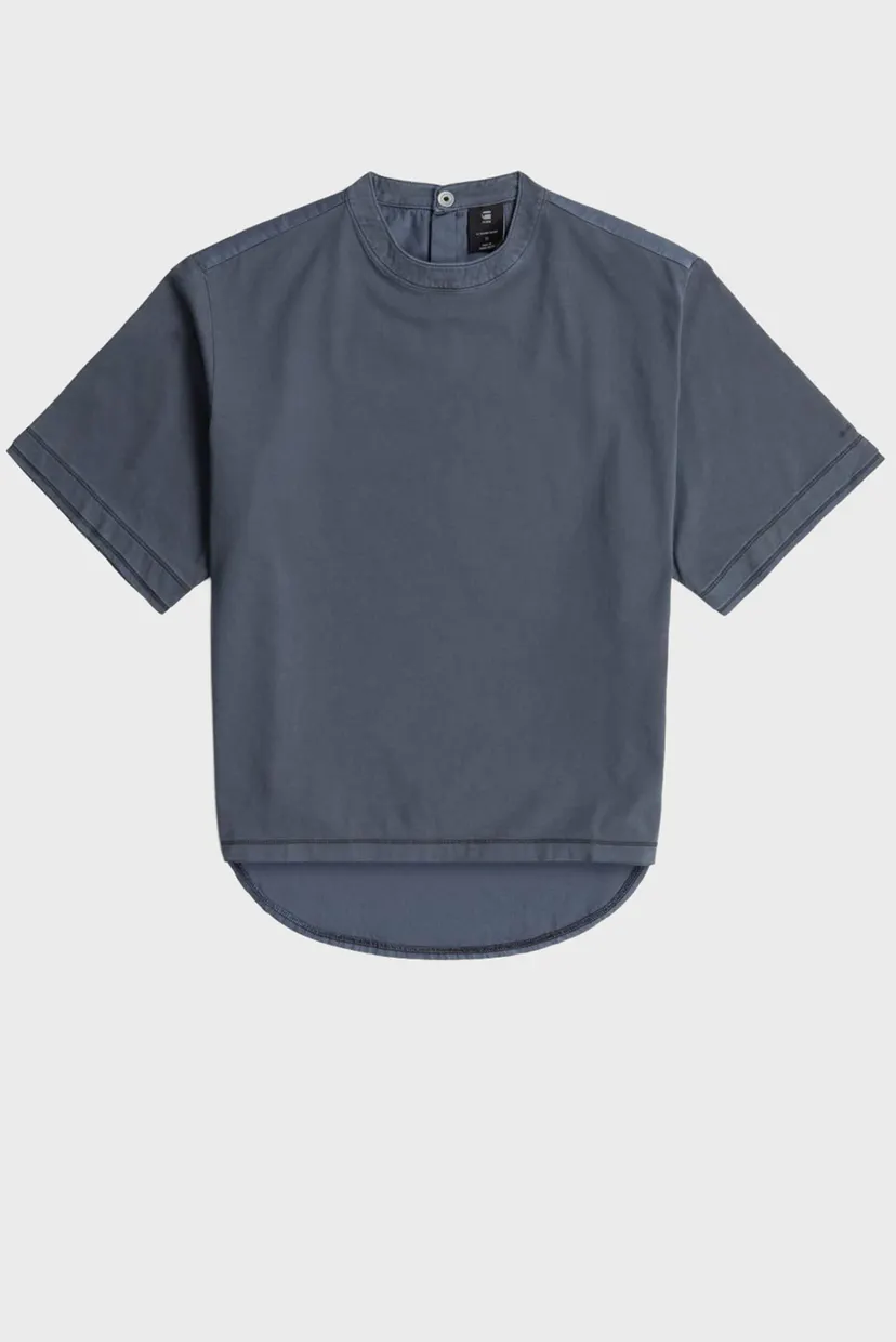 Tricou/Woven mix washed relaxed r t wmn 6