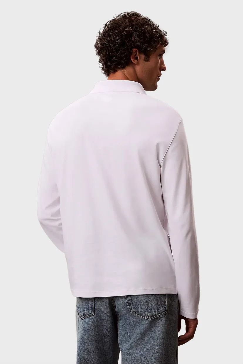 Tricou polo cu maneca lunga/LS SUPIMA COTTON SOLID POLO 4