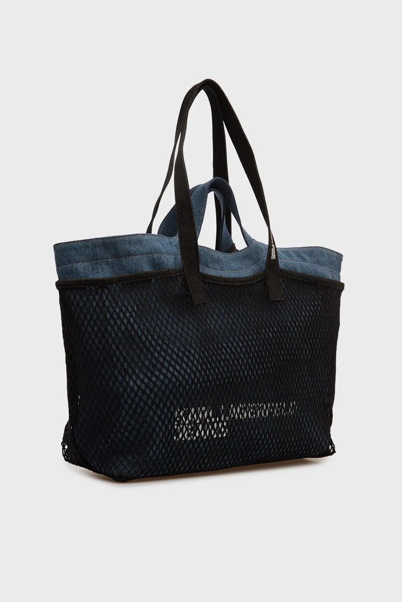 Sac/KLJ DOUBLE MESH DENIM SHOPPER 3