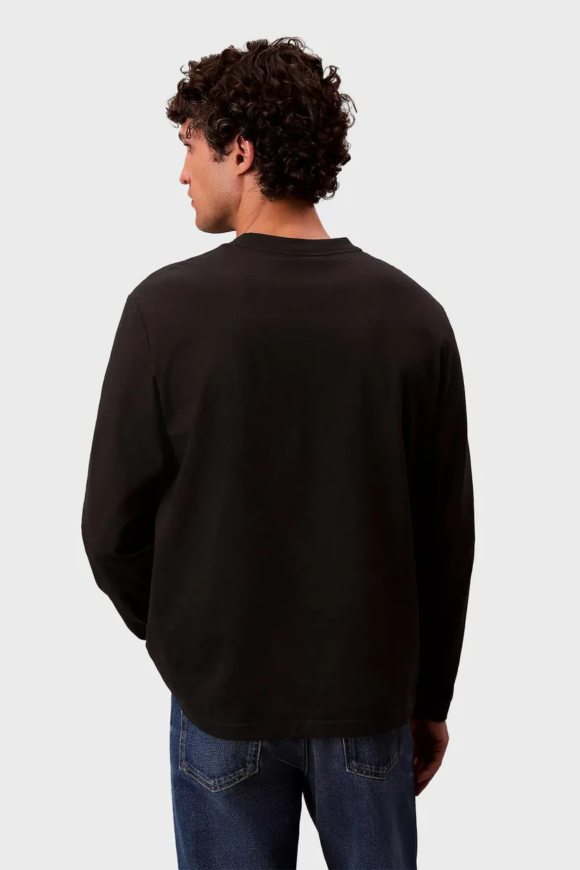 Лонгслив/LS RLXD STANDARD LOGO CREWNK TEE 3
