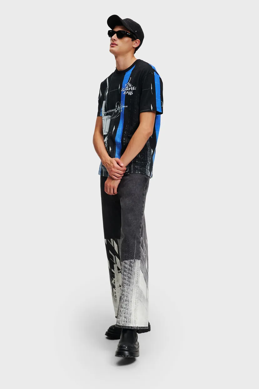 Tricou/klj regular sslv aop tee 3