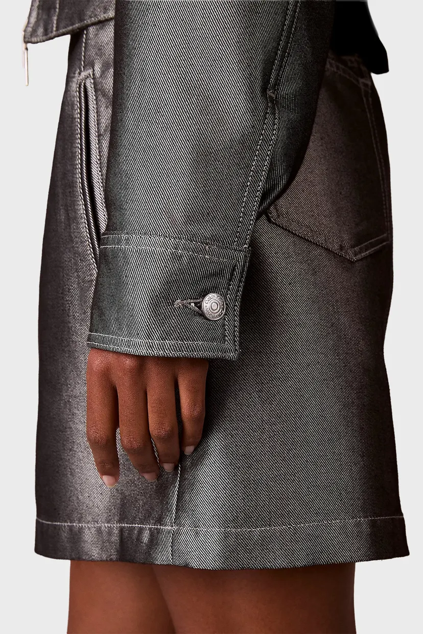 Куртка джинсовая/DENIM BOMBER JACKET DENIM SHINE 6