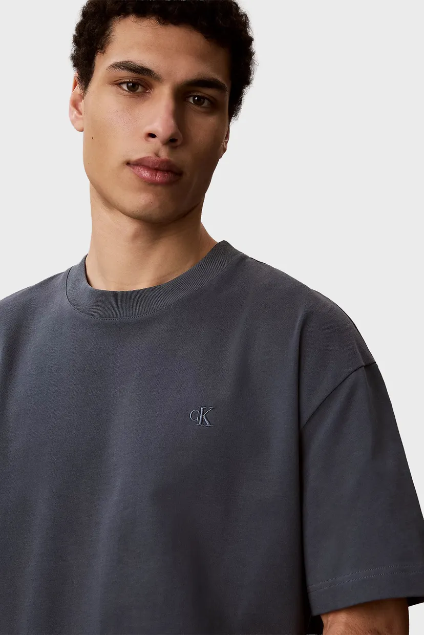 Tricou/A- SS OVERSIZED EMBOSS MONOLOGO 4