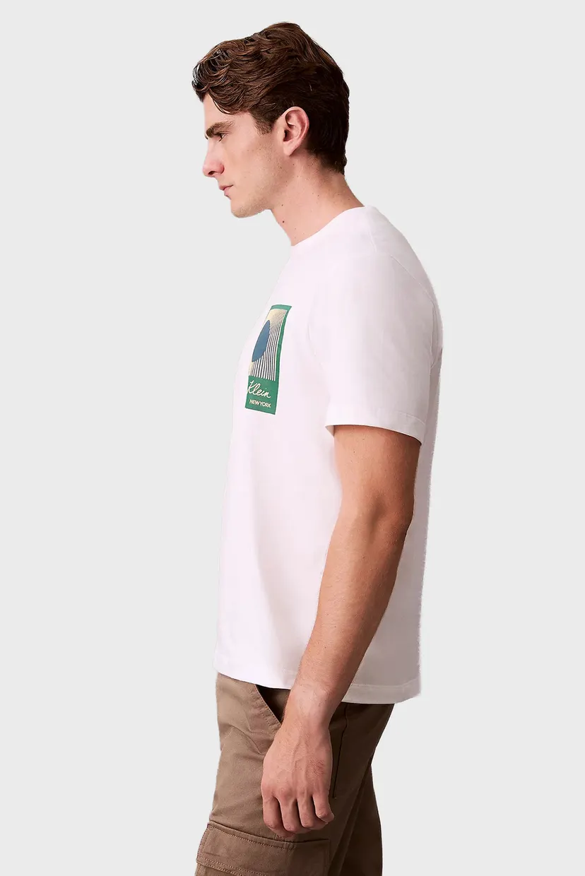 Футболка/SS 20S CALVIN KLEIN MATCHES GRAP 3