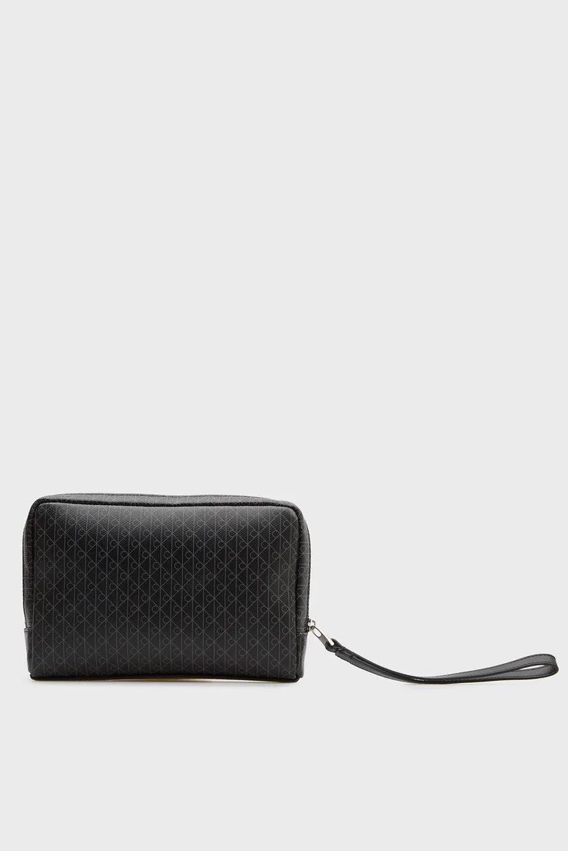 Кошелек/EMBLEM AOP COATED POUCH W/ HANDL 4