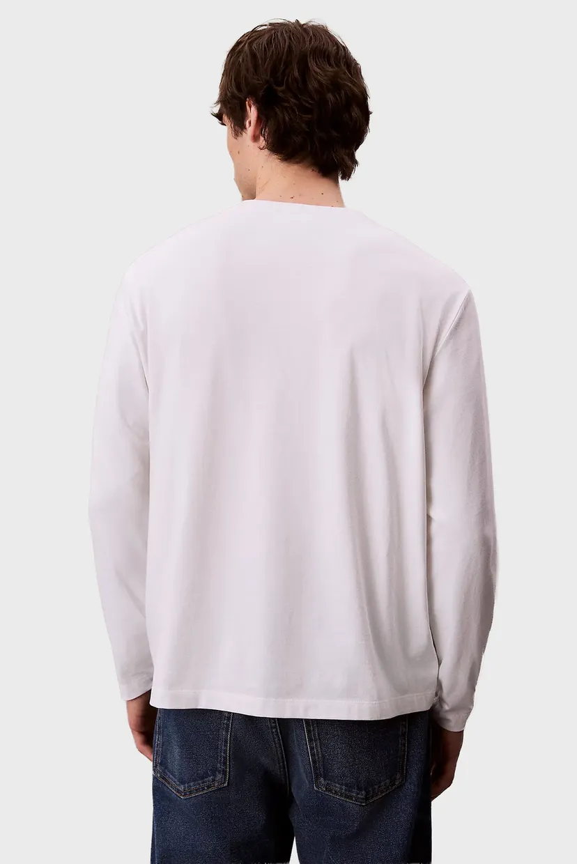 Лонгслив/LS RLXD STANDARD LOGO CREWNK TEE 3