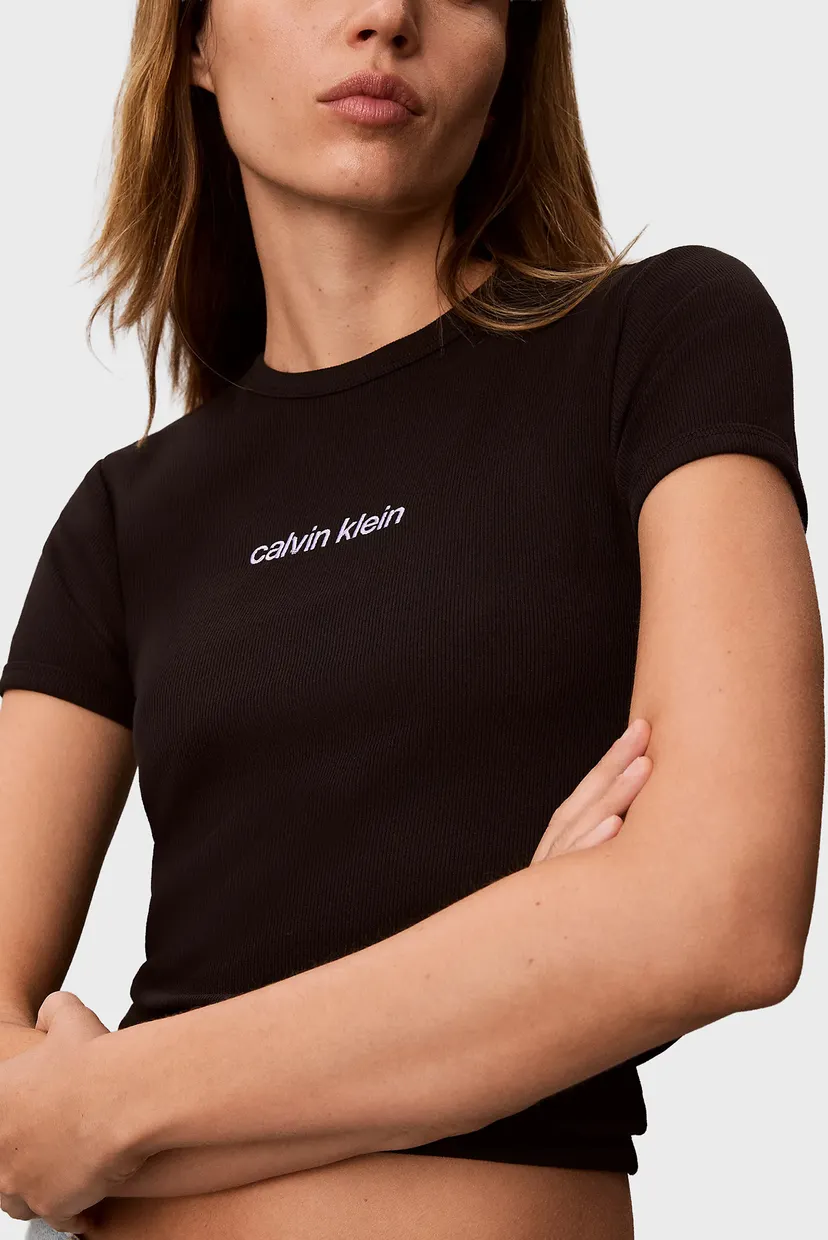 Tricou/SS CONTOUR RIB LOGO RINGER TEE 5