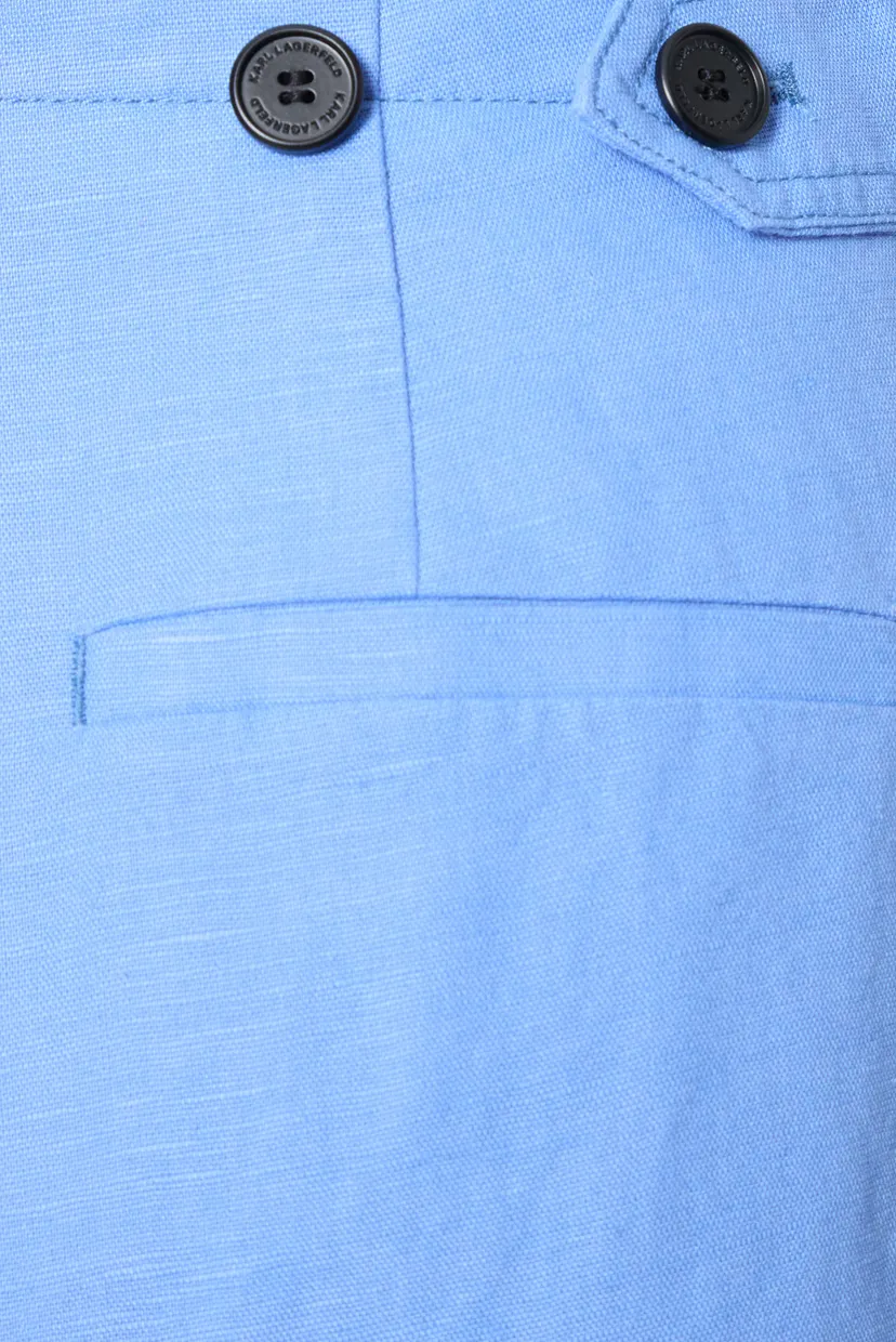 Шорты/LINEN BLEND SHORTS 3