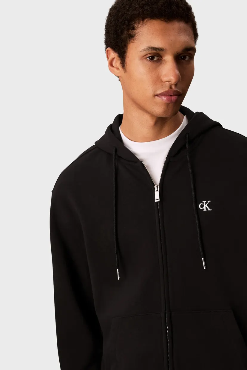 Raglan/LS EU 350TERRY MONOGRAM FZ HOODI 5