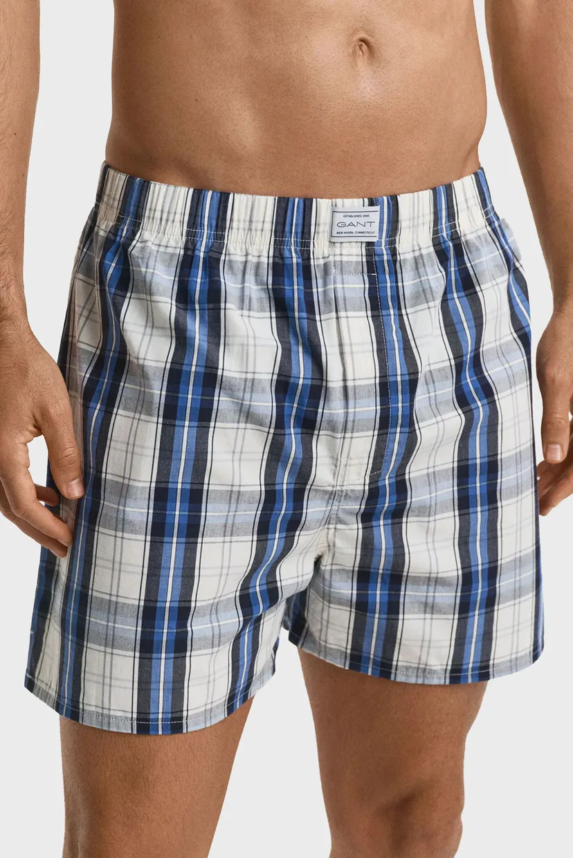 Трусы/CHECK AND SOLID BOXER SHORTS 2-P 4