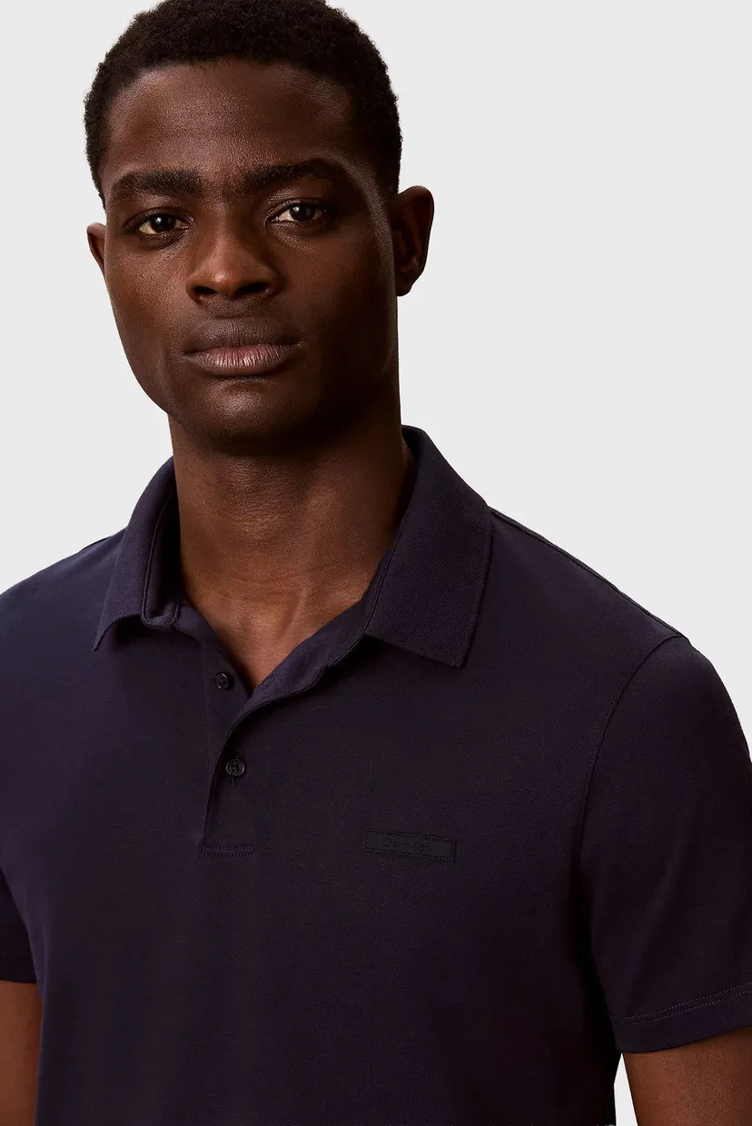 Polo/SS SLIM SUPIMA LOGO PATCH POLO 4