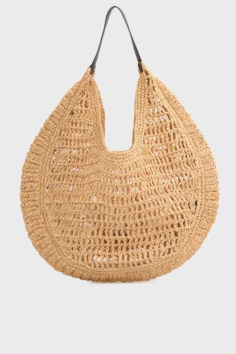Sac/KLJ RAFFIA SUMMER HOBO 4