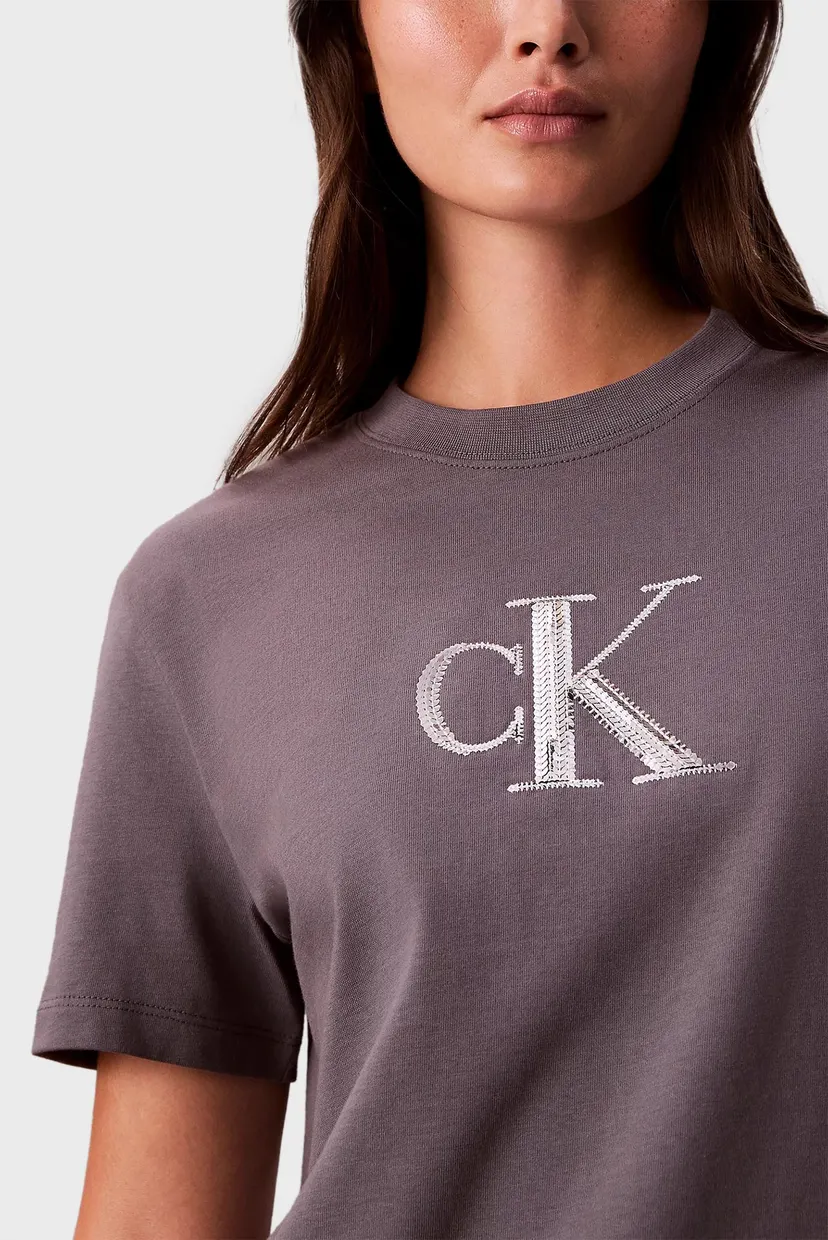 Tricou/SS SEQUIN CK GRAPHIC TEE 4