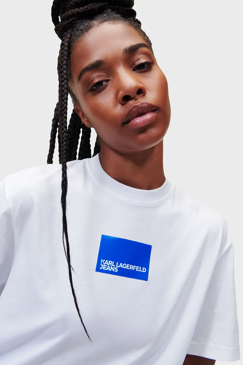 Футболка/klj regular sslv logo tee 4
