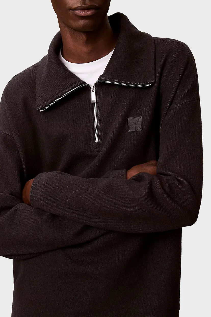 Реглан/LS BRUSHED RIB QTR ZIP PULLOVER 5