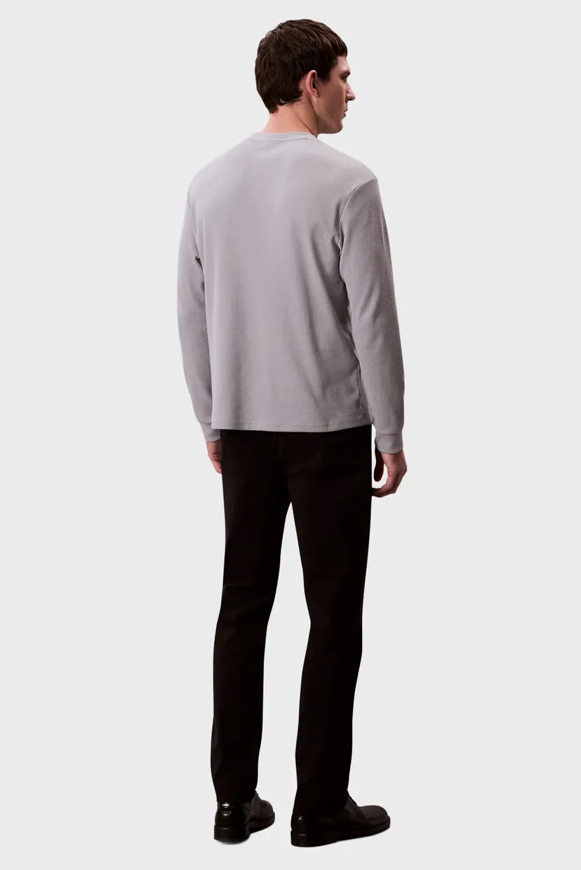 Maneca lunga/LS WAFFLE HERITAGE LBL TEE 4