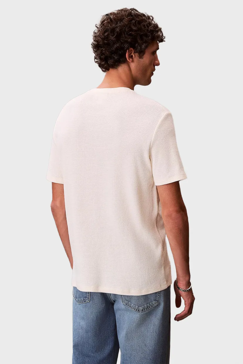 Футболка/SS WAFFLE WOVEN LABEL CREWNK TEE 3