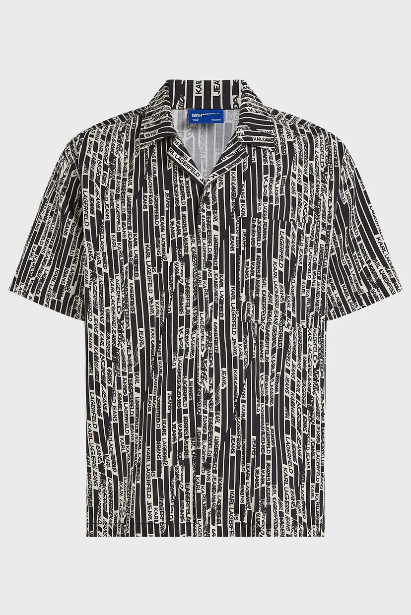 Cămașă cu mâneci scurte/KLJ SS AOP SHIRT 6