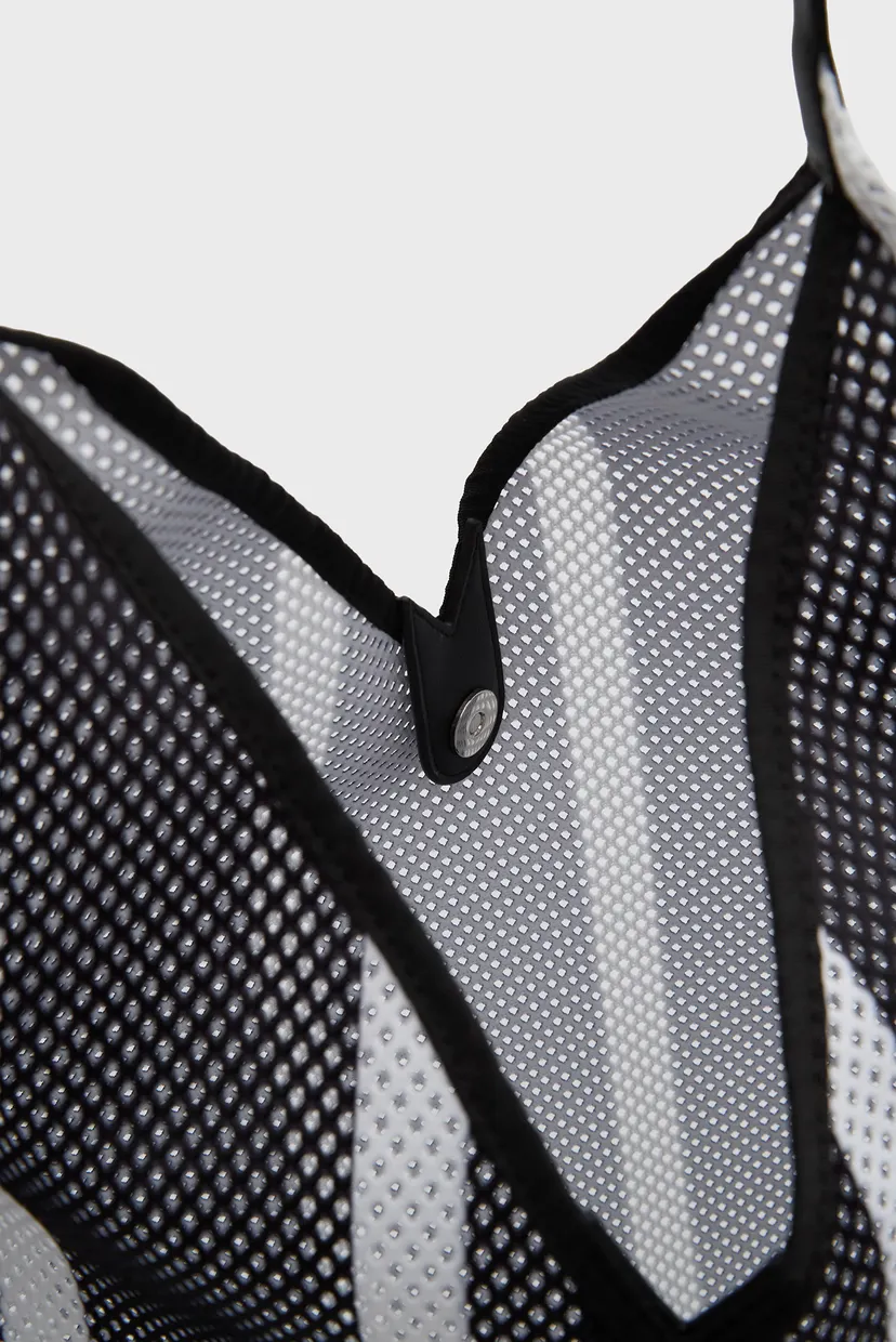 Sac/KLJ STRIPES MESH SUMMER TOTE 4