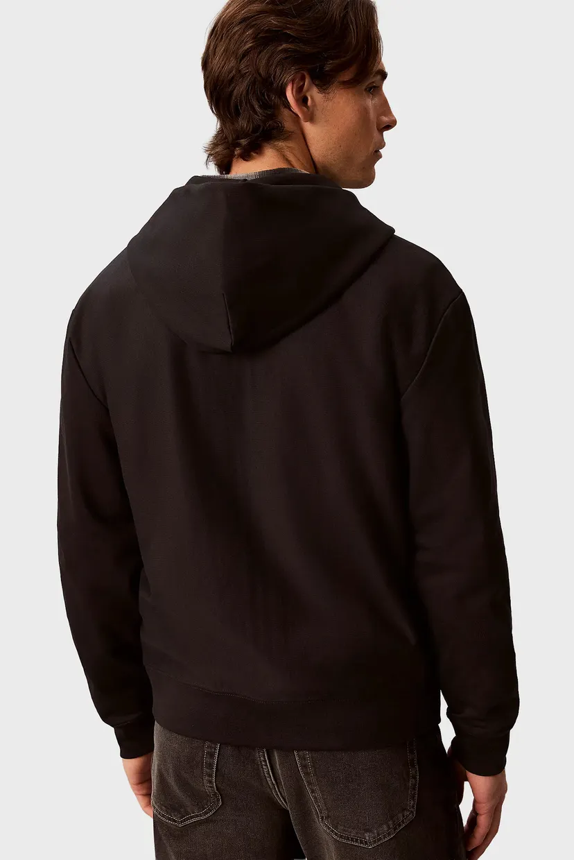 Raglan/LS MICRO LOGO DBL  FZ HOODIE 3