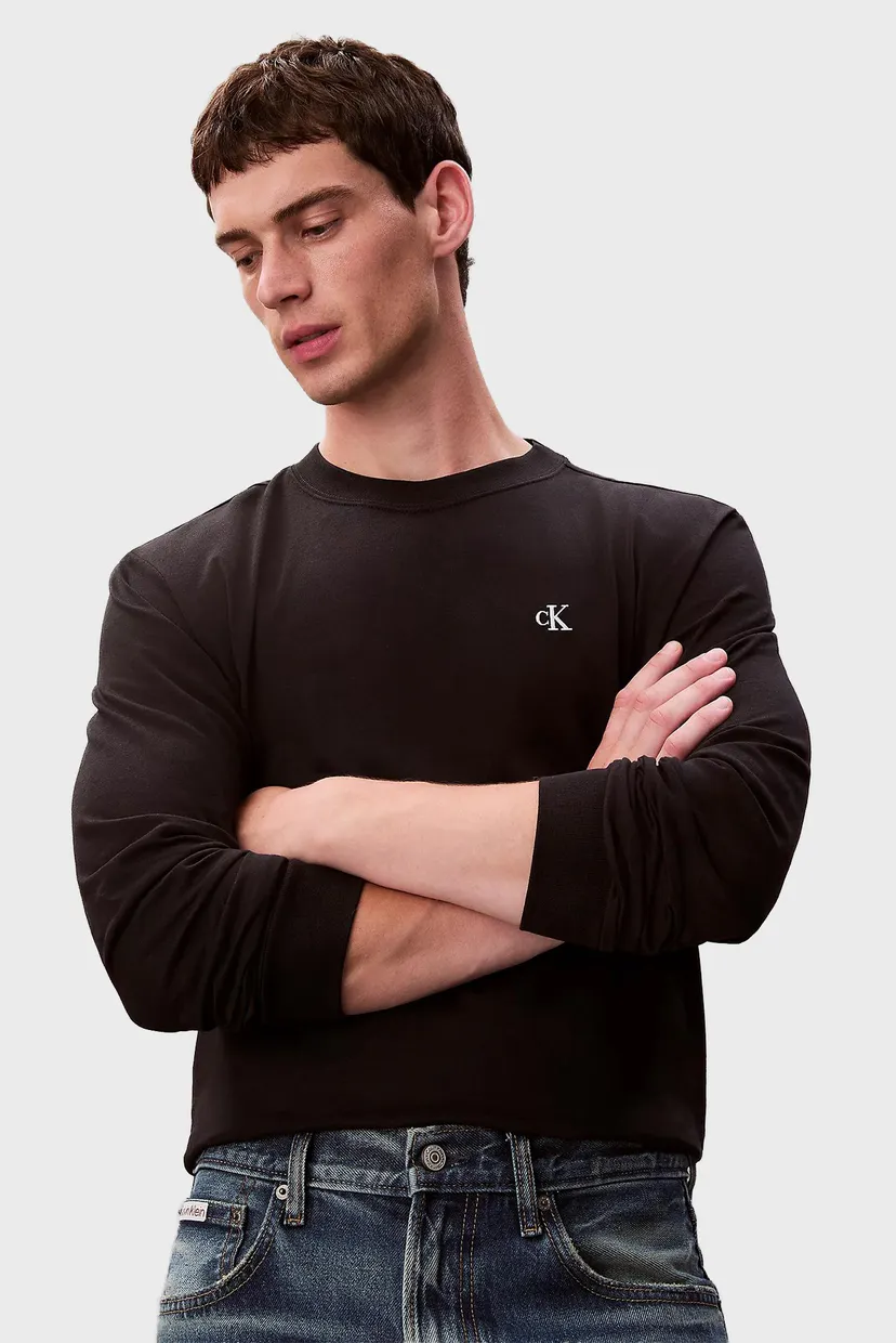 Maneca lunga/LS EASY MONOGRAM TEE 4