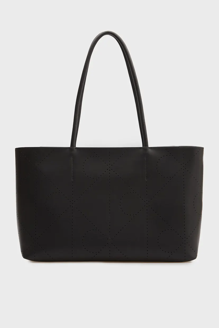 Sac/EMBLEM AOP PERFOR LTHR TOTE 4