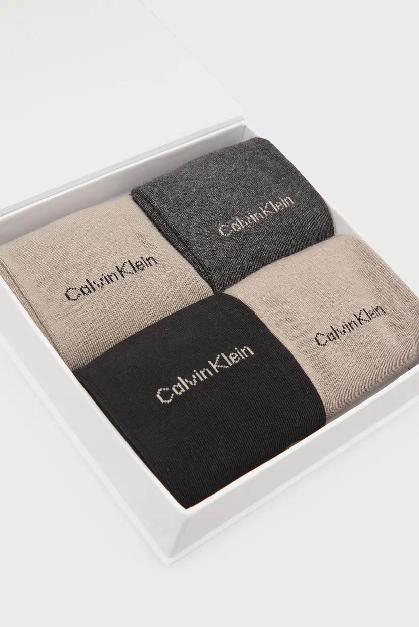 Носки/CK MEN SOCK 4P GIFTBOX CLASSIC 3